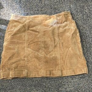 PacSun Tan Mini Pencil Skirt Casual